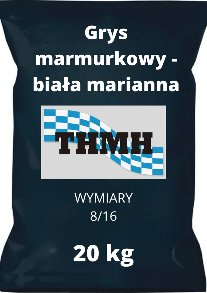 GRYS MARMURKOWY - BIAŁA MARIANNA